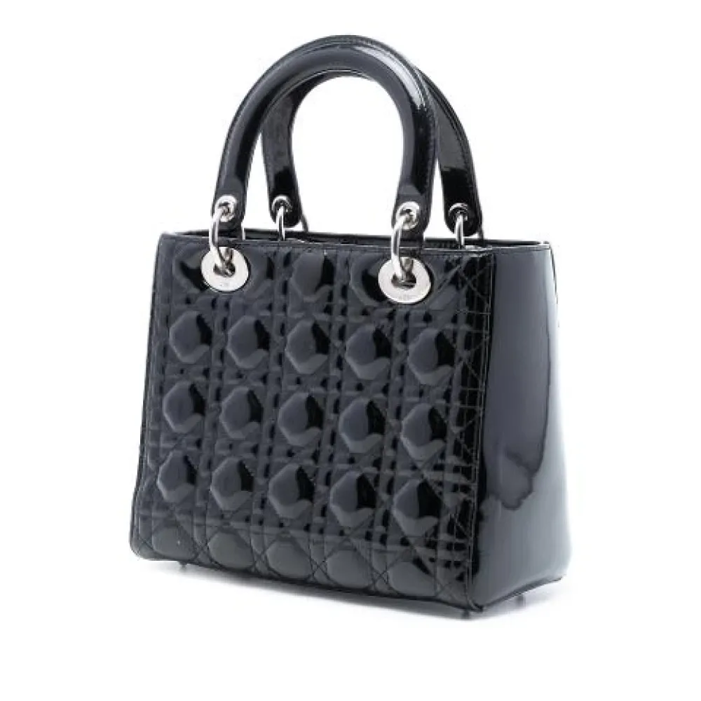 Pre-owned Leather Handbag - Dior Vintage - Modalova