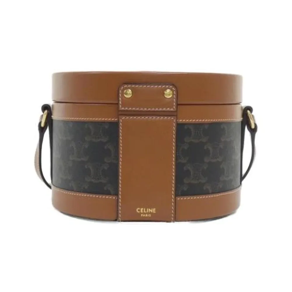 Pre-owned Vintage Canvas Shoulder Bag - Celine Vintage - Modalova