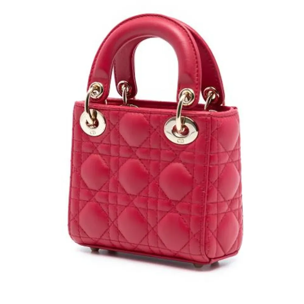 Pre-owned Leather Handbag - Dior Vintage - Modalova
