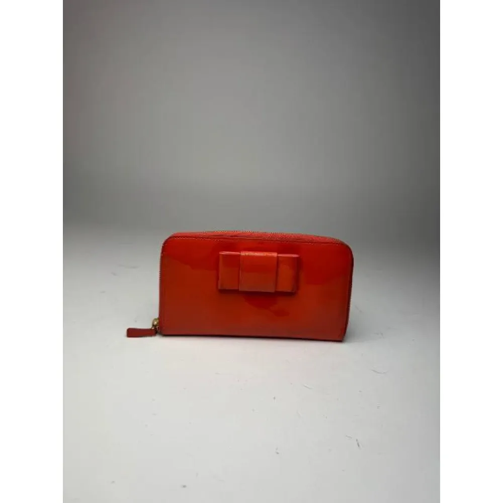 Pre-owned Leather Wallet - Miu Miu Pre-owned - Modalova
