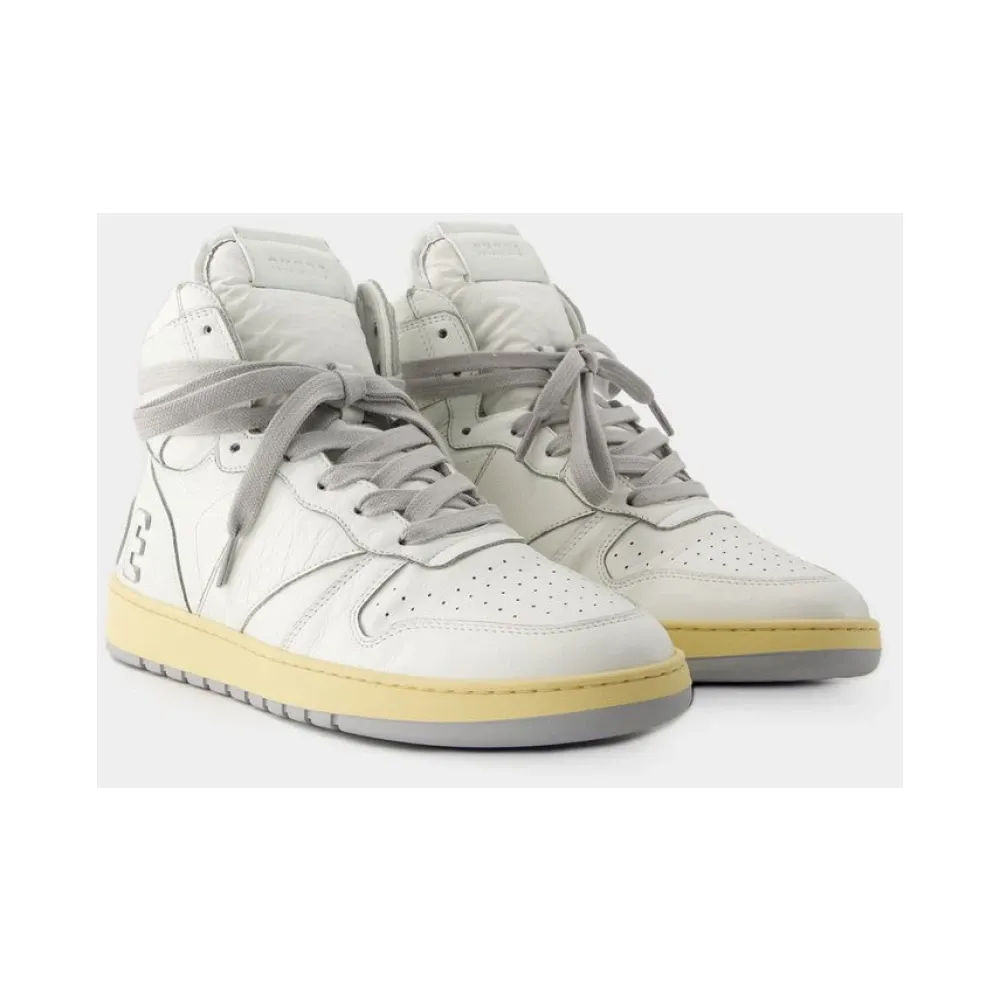 Leather Hi-Top Sneakers - Rhude - Modalova