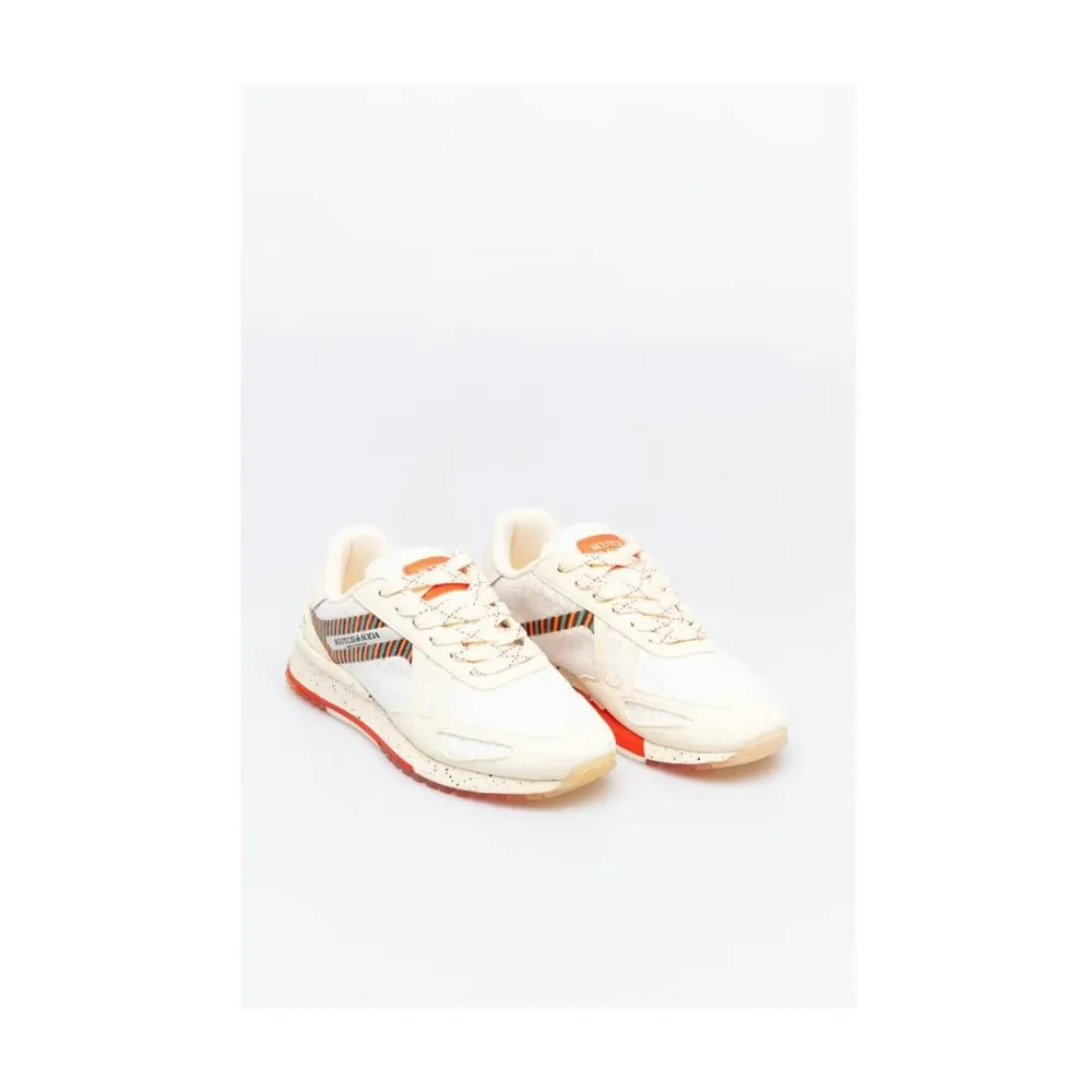 Leather Athletic Sneakers - Scotch & Soda - Modalova