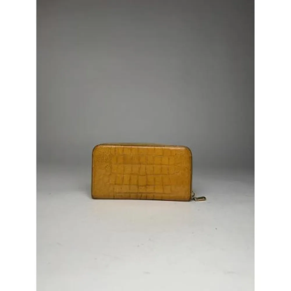 Pre-owned Leather Wallet - Miu Miu Pre-owned - Modalova