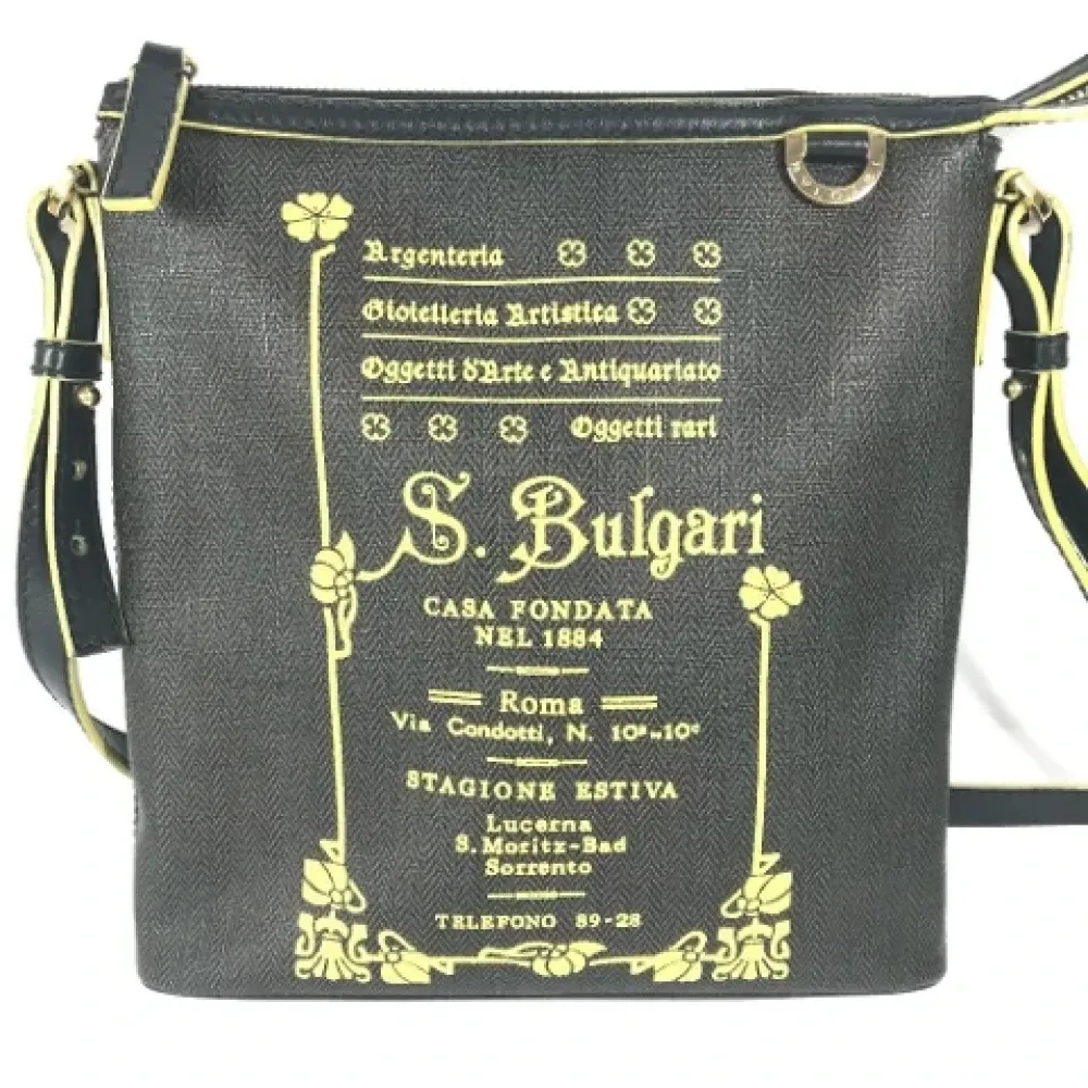 Pre-owned Leather shoulder-bags - Bvlgari Vintage - Modalova