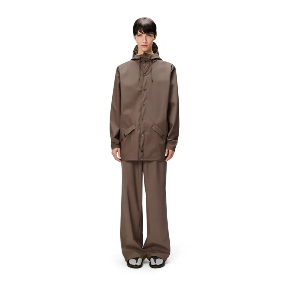 Polyester Parka with Side Pockets - Rains - Modalova