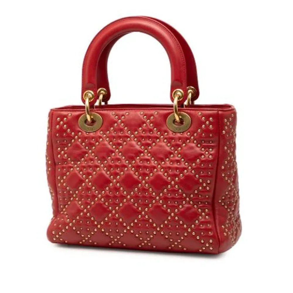 Pre-owned Leather Handbag - Dior Vintage - Modalova