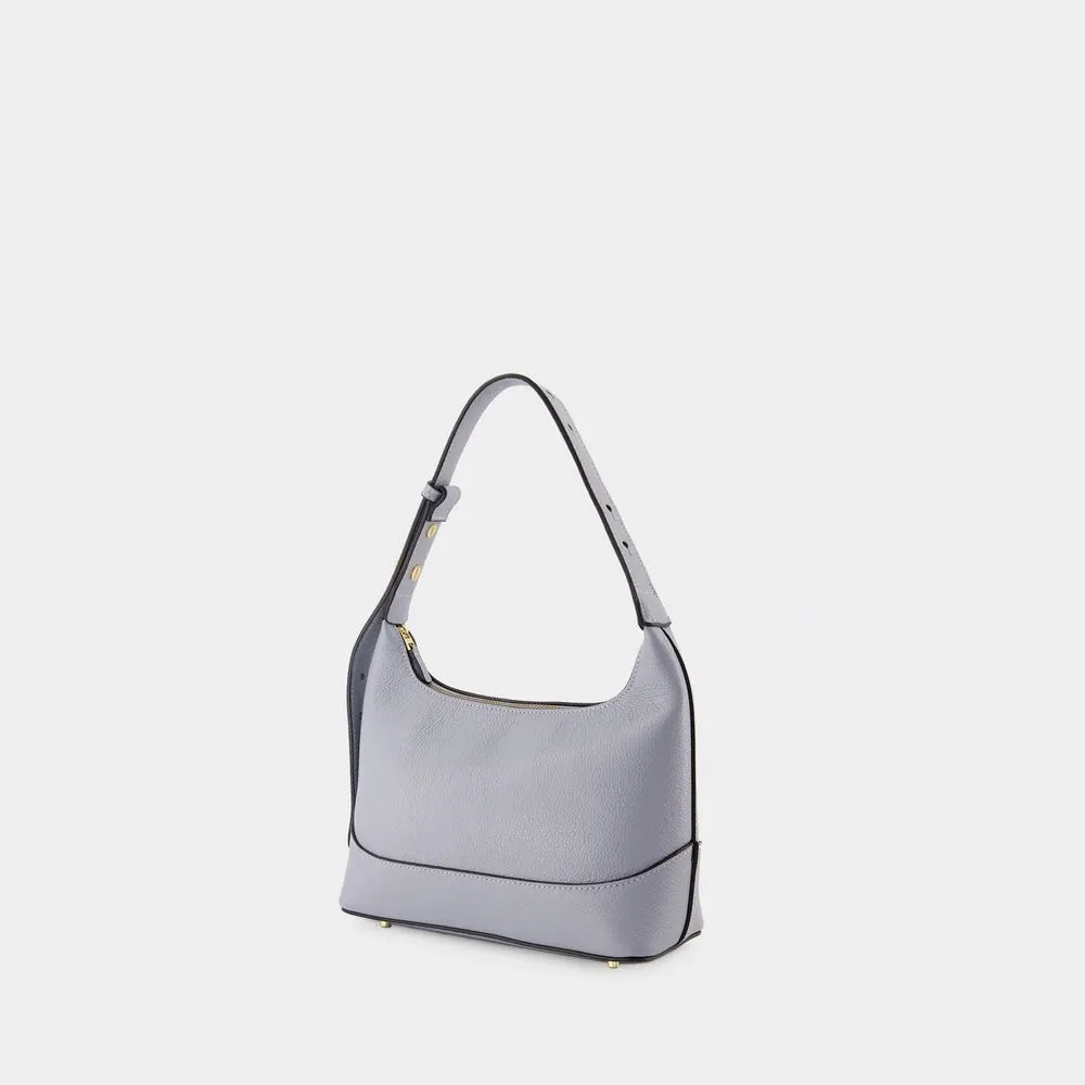 Loop Hobo Bag - Blue/Black - Leather - Elleme - Modalova