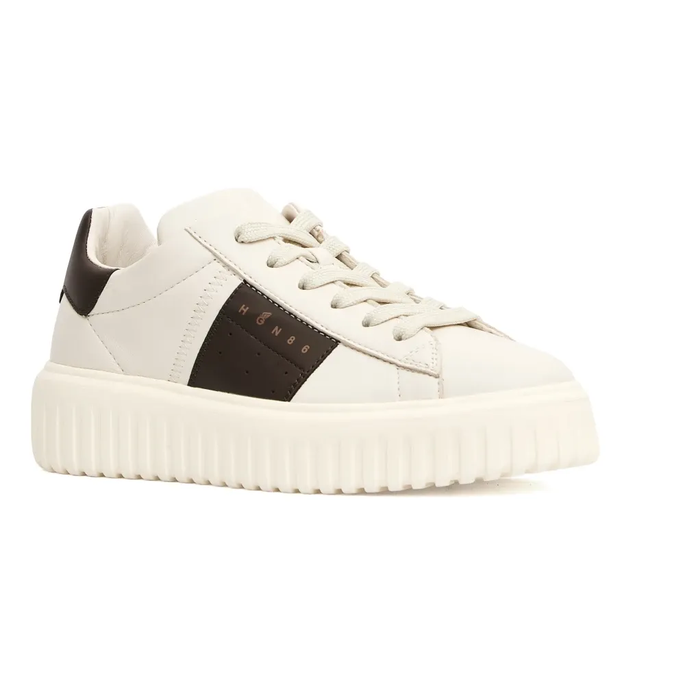 White Sneakers with Side Band Detail - Hogan - Modalova