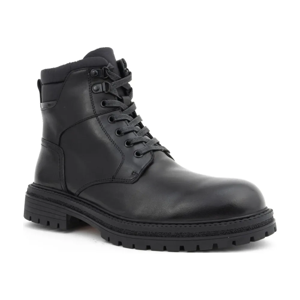 Black Casual Ankle Boots for Men - La Conte - Modalova