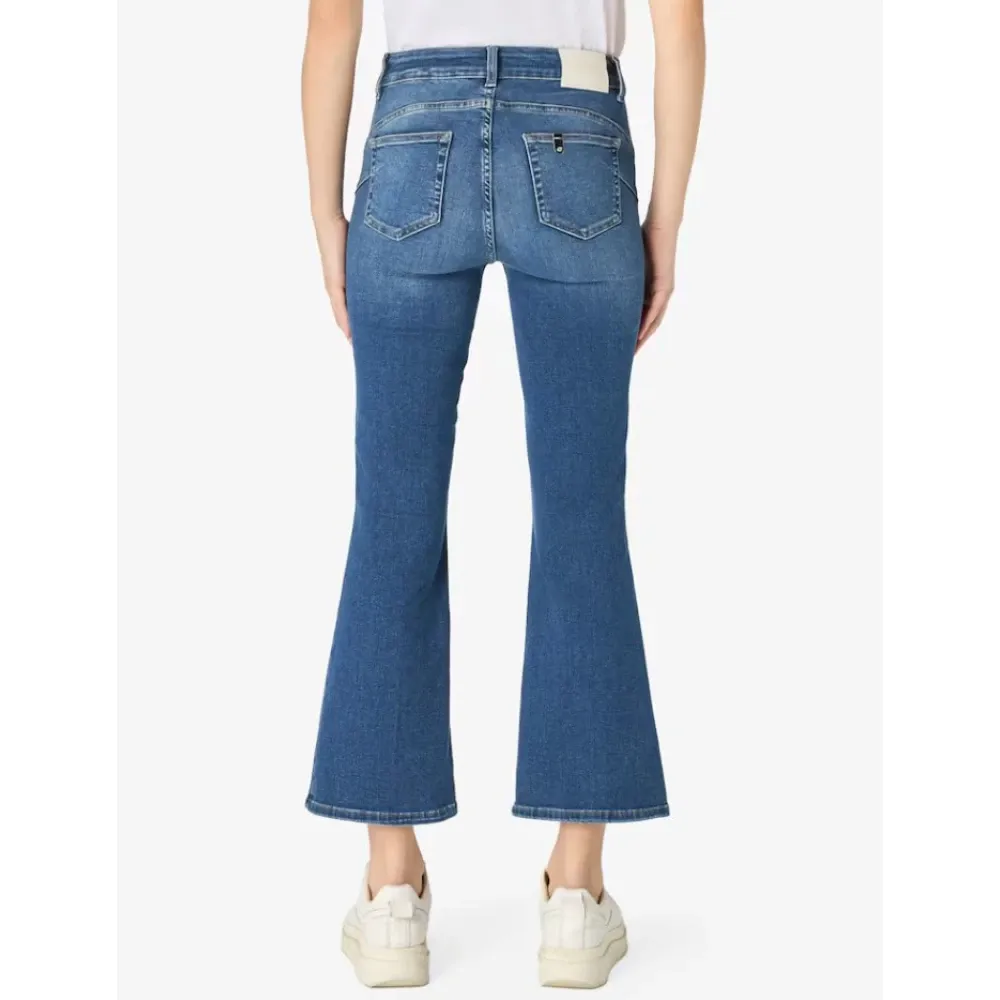 Blue High Waist Jeans Bottom Up - Liu Jo - Modalova
