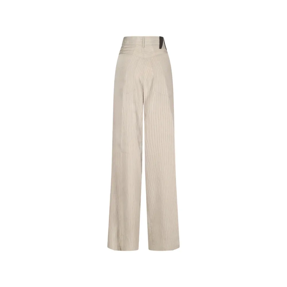 Iris Stripe Modal Paper Bag Pants - Darkpark - Modalova