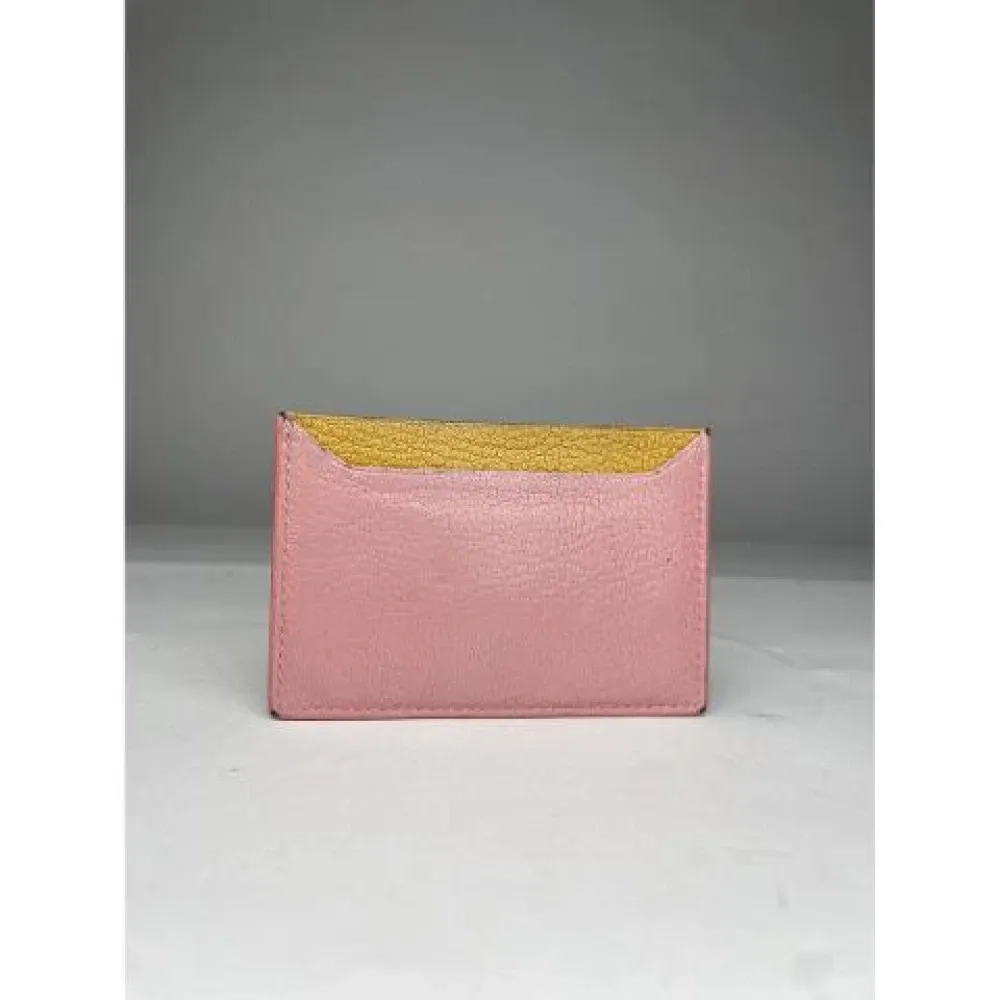 Pre-owned Leather Wallet - Miu Miu Pre-owned - Modalova