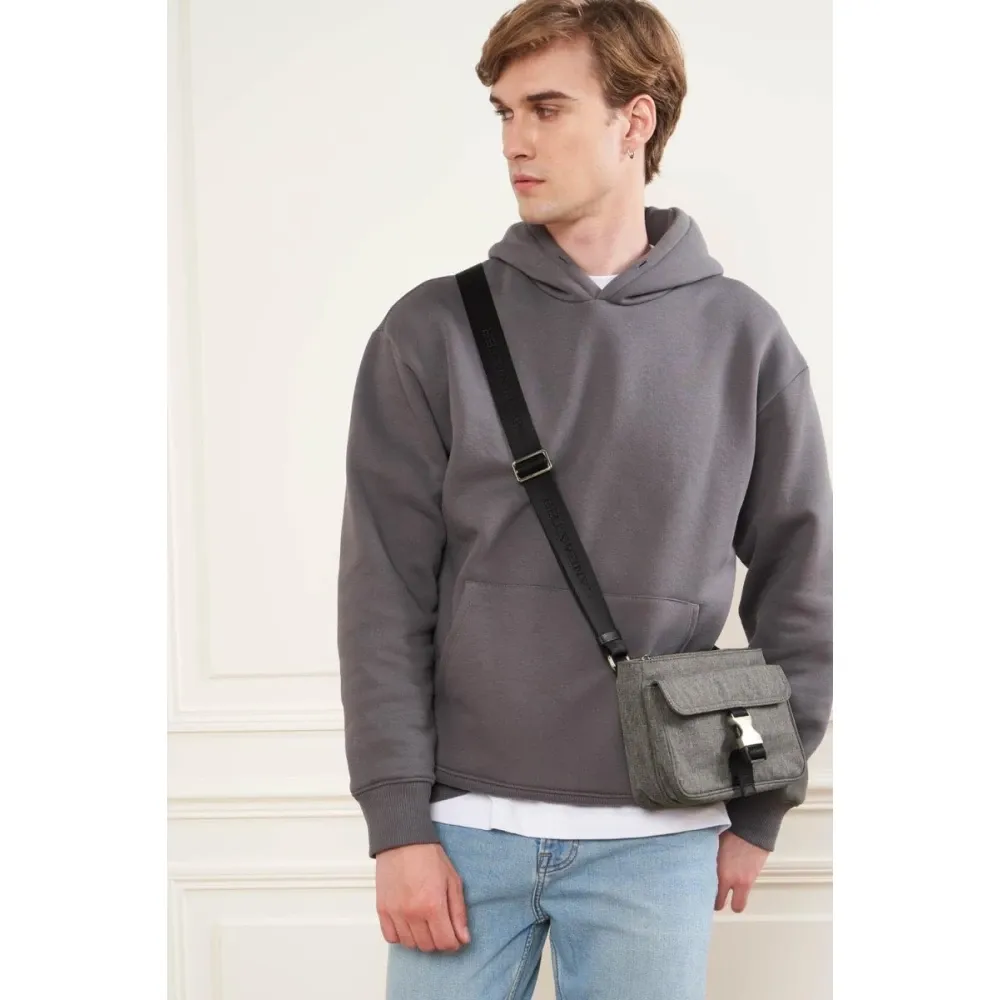 Men's Shoulder Bag Smart Grey - Lancaster - Modalova