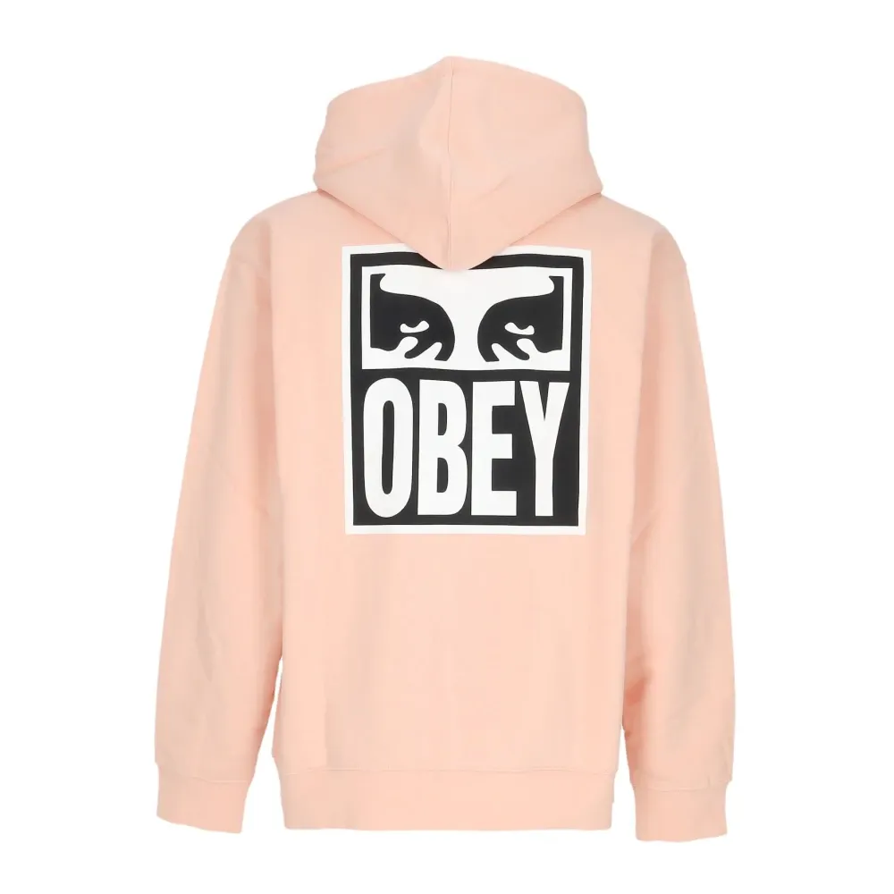 Eyes Icon Lightweight Hooded Sweatshirt - Obey - Modalova