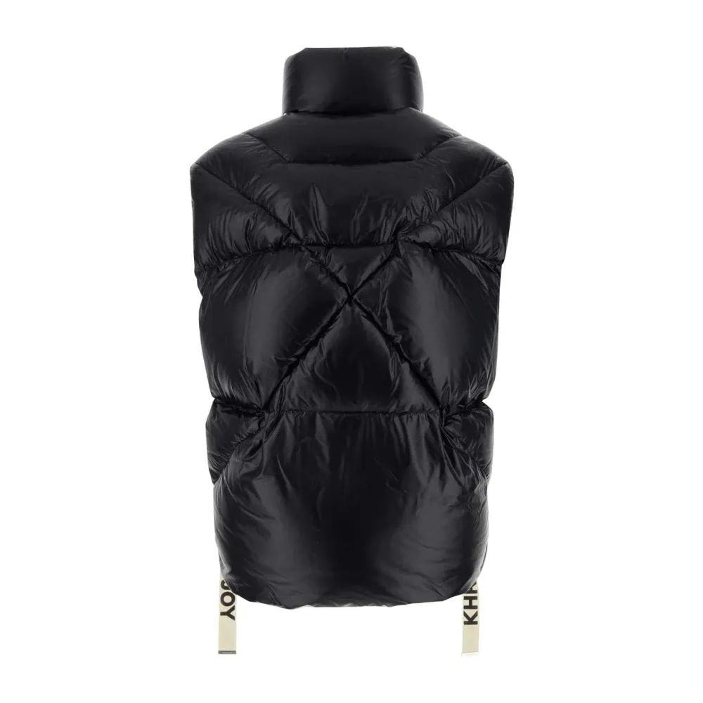 Shiny Puff Sleeveless Down Jacket - Khrisjoy - Modalova