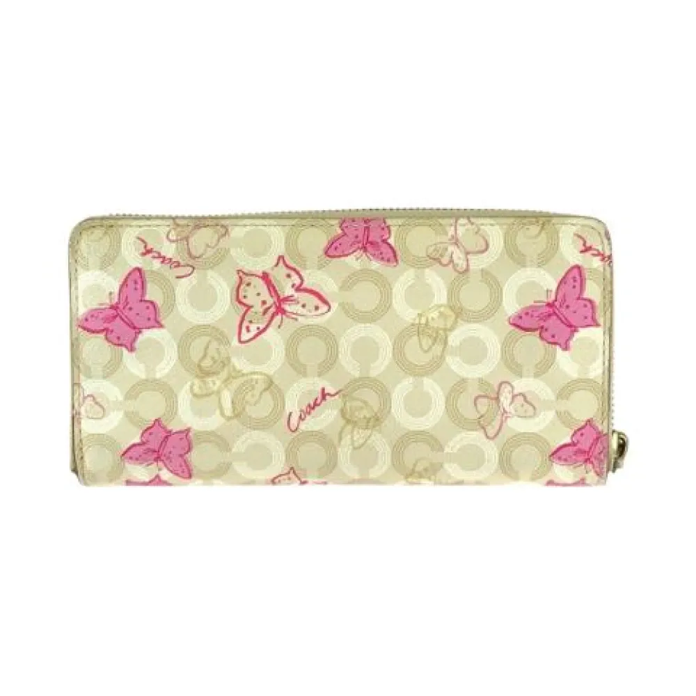 Pre-owned Plastic Wallet - Coach Pre-owned - Modalova