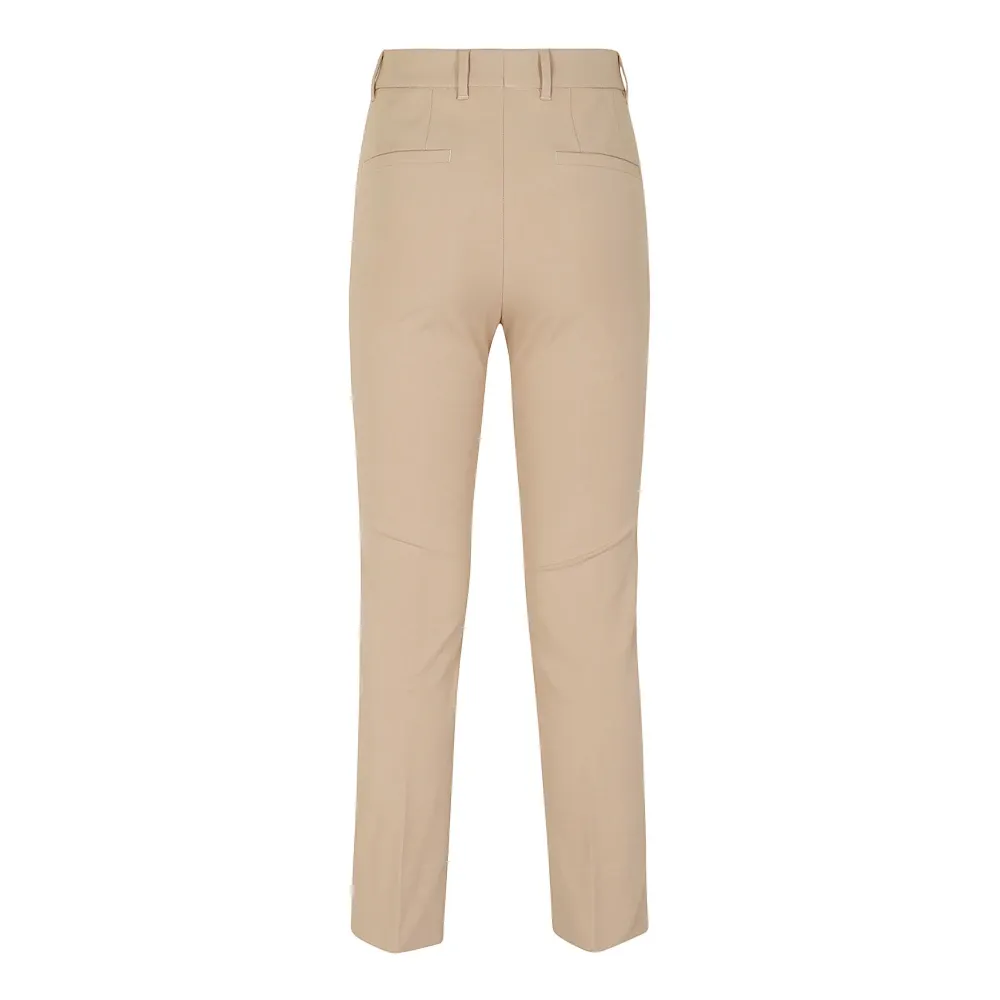Stretch Gabardine Cropped Trousers - Incotex - Modalova