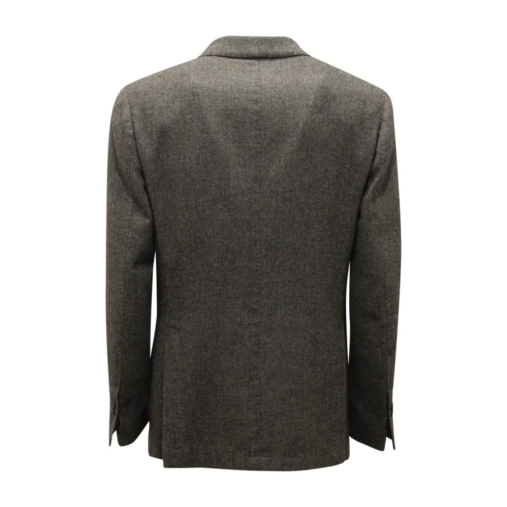 Wool Blend Jacket Drop 7 - Santaniello - Modalova