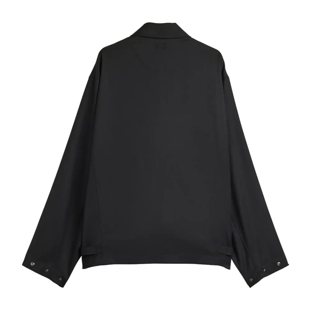 Black Zip Jacket with Front Pockets - Y-3 - Modalova