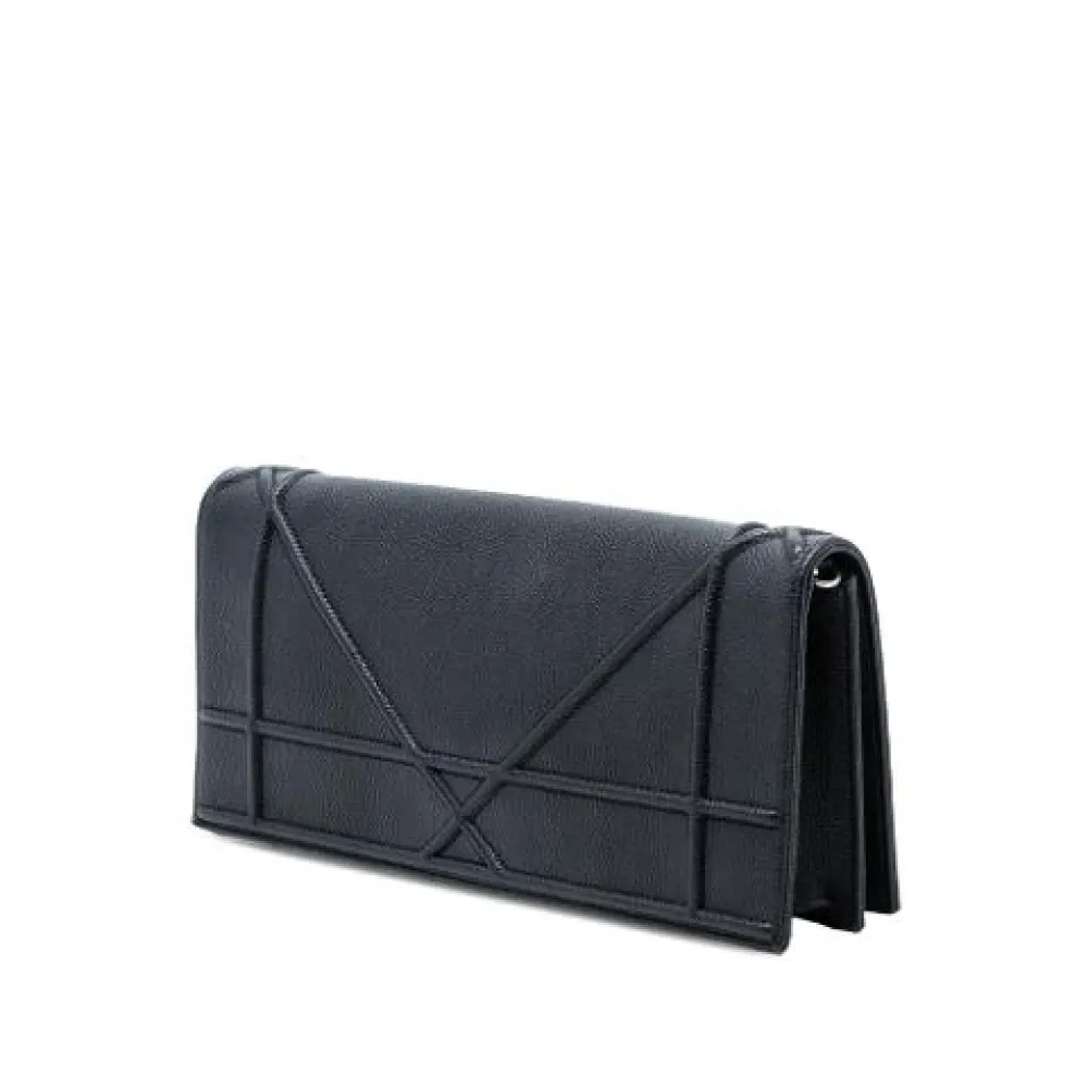 Pre-owned Leather Crossbody Bag - Dior Vintage - Modalova