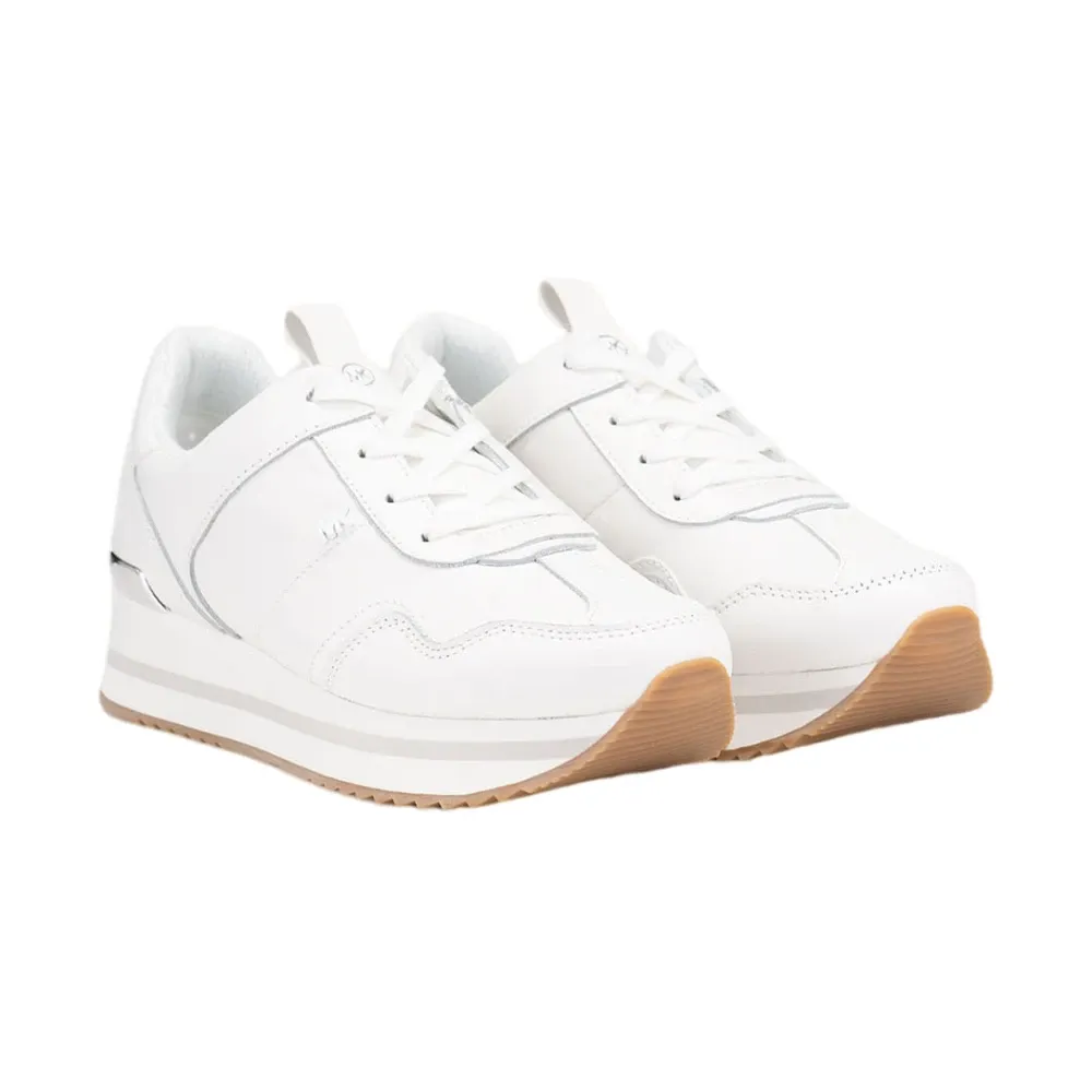 Leather Raina Trainer Sneakers - Michael Kors - Modalova