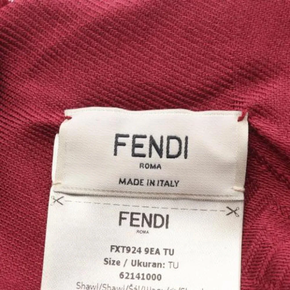 Pre-owned Silk Scarf - Fendi Vintage - Modalova