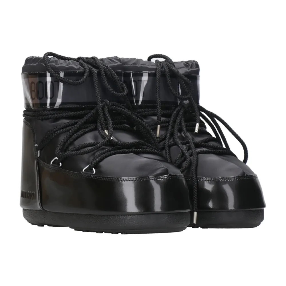 Icon Low Glance Satin Boots - Moon Boot - Modalova
