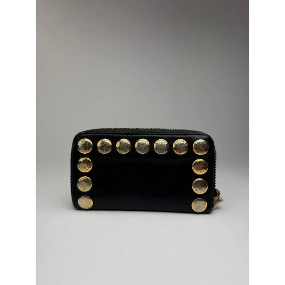 Pre-owned Leather Wallet - Miu Miu Pre-owned - Modalova