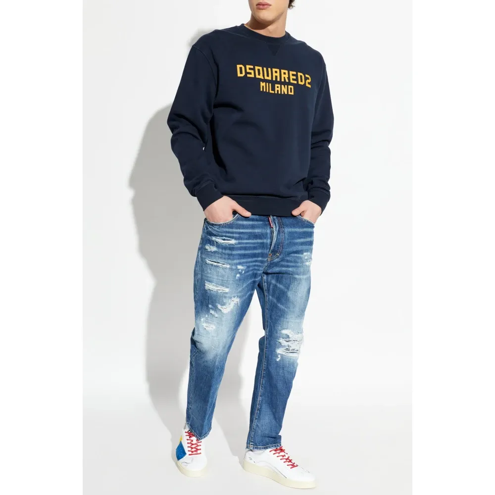 Sweatshirt with printed logo - Dsquared2 - Modalova