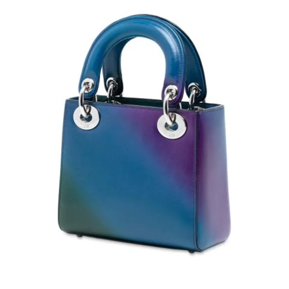 Pre-owned Vintage Leather Handbag - Dior Vintage - Modalova