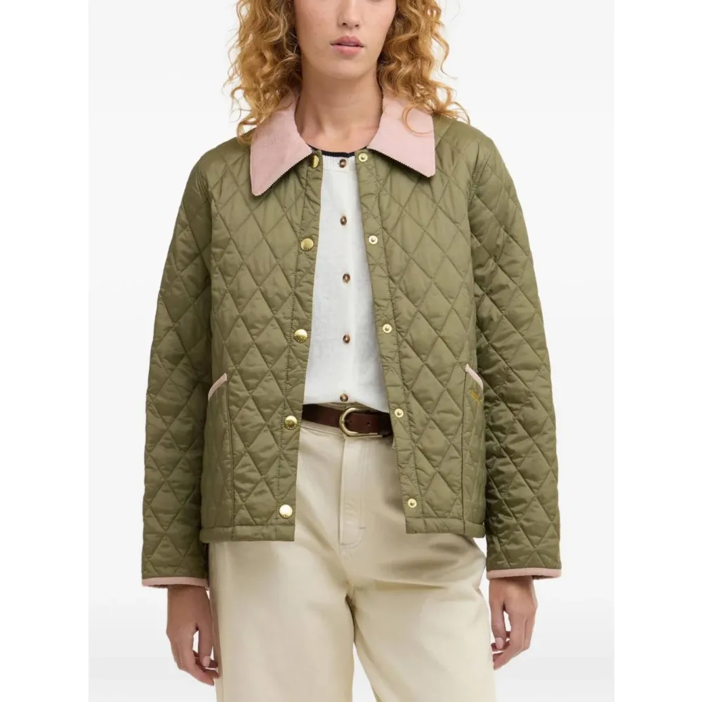 Icons Cropped Liddesdale Quilted Jacket - Barbour - Modalova