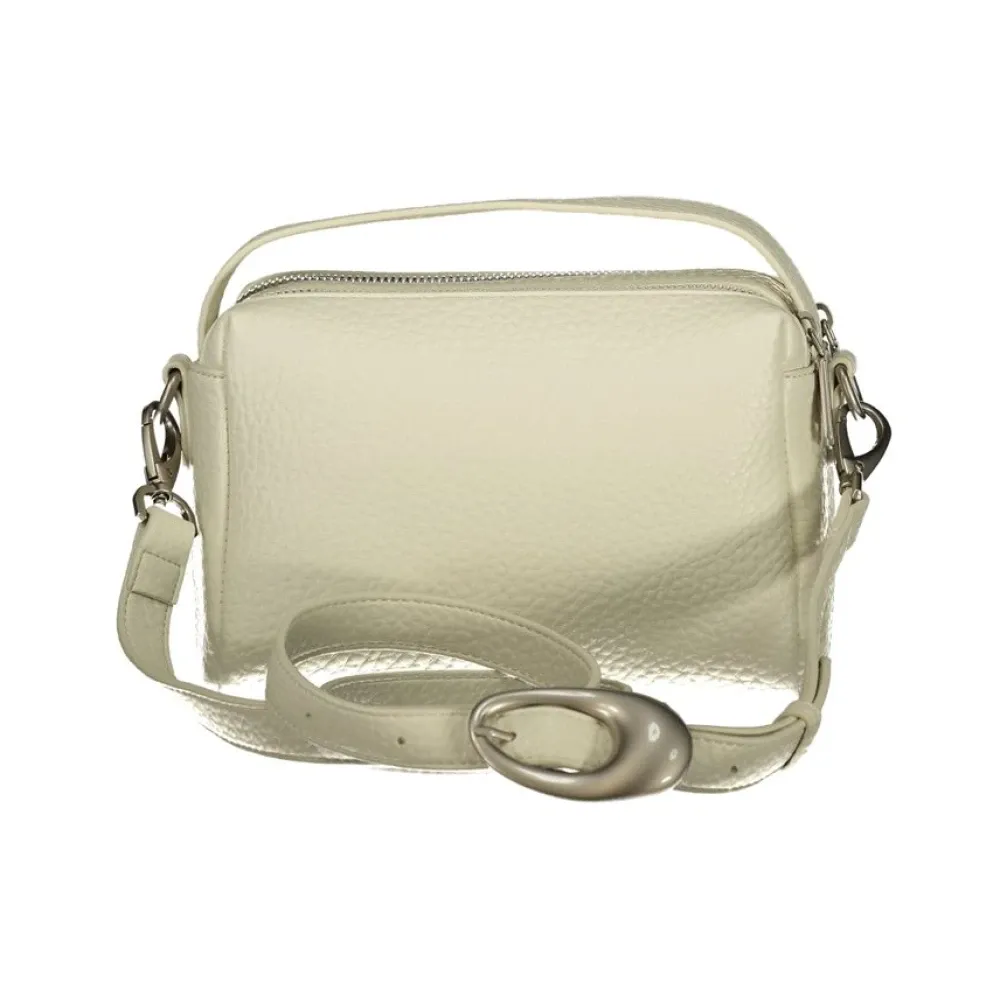 Bianco Polyurethane Handbag - Valentino by Mario Valentino - Modalova