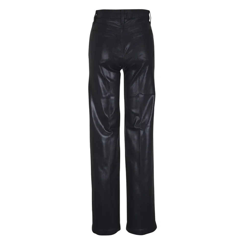 Black Straight Leg Jeans with Pockets - L'Agence - Modalova