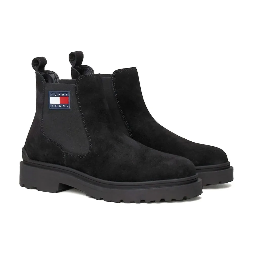 Black Ankle Boots for Men - Tommy Jeans - Modalova