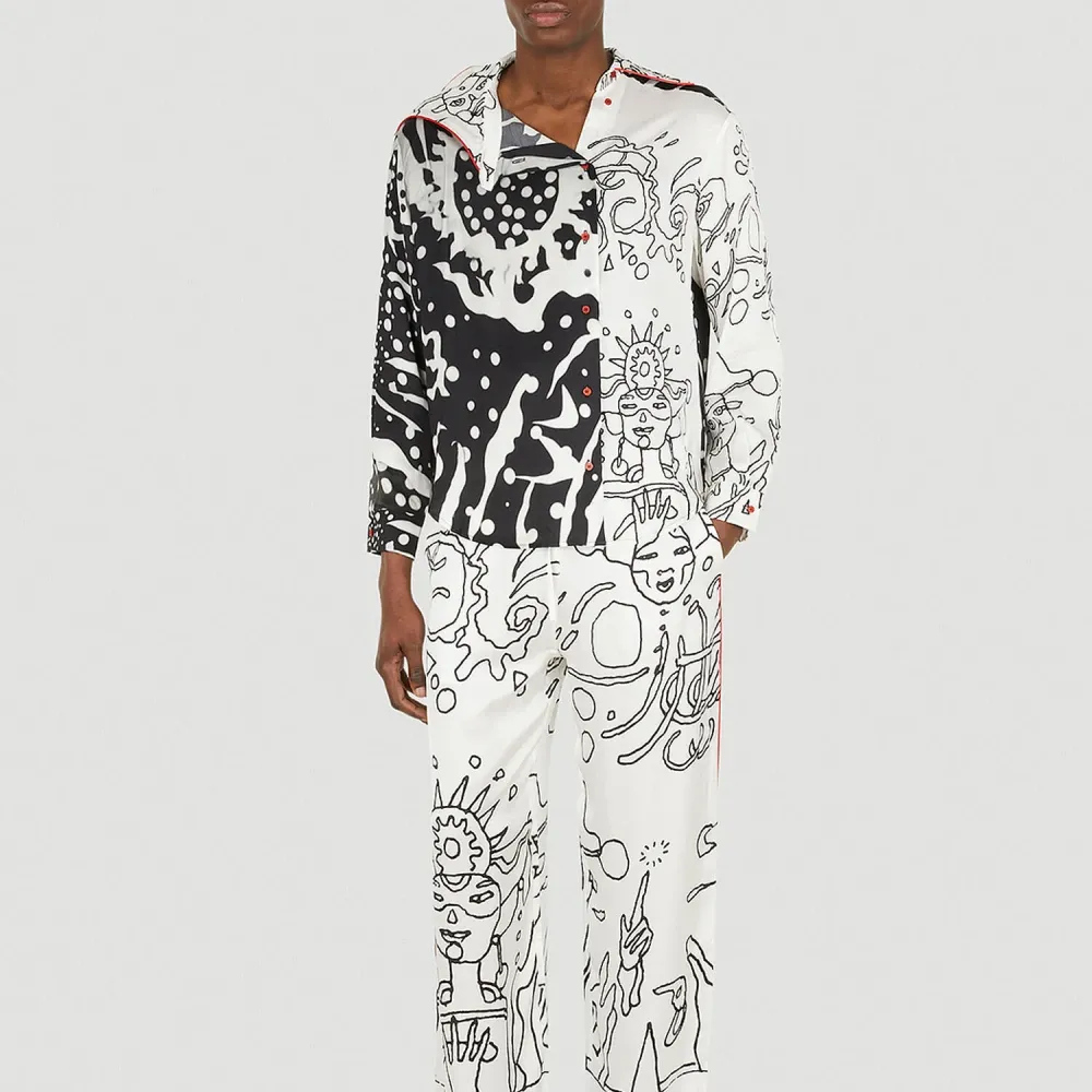 Fluid Asymmetric Shirt - Honey Fucking Dijon - Modalova