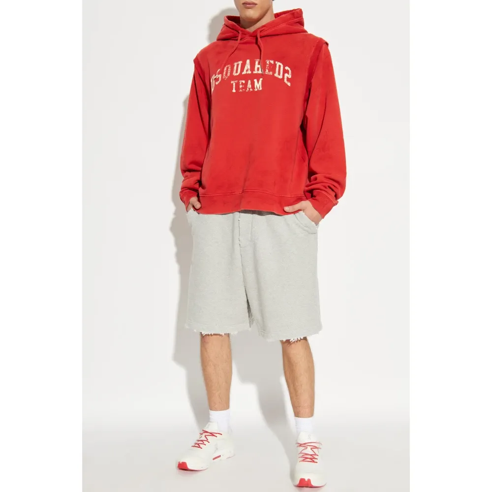 Sweatshirt with a vintage effect - Dsquared2 - Modalova