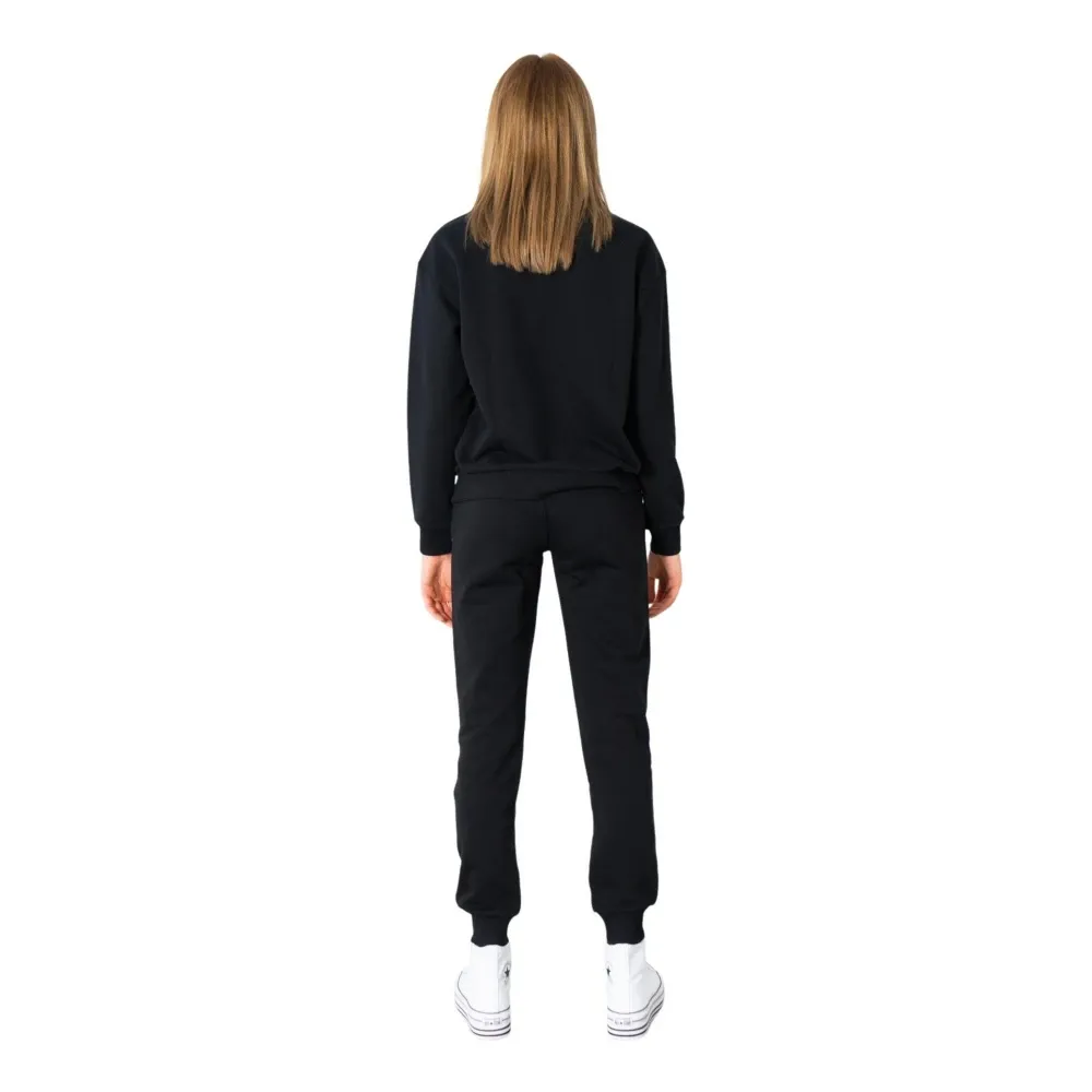 Black Cotton Trousers with Side Pockets - Armani Exchange - Modalova