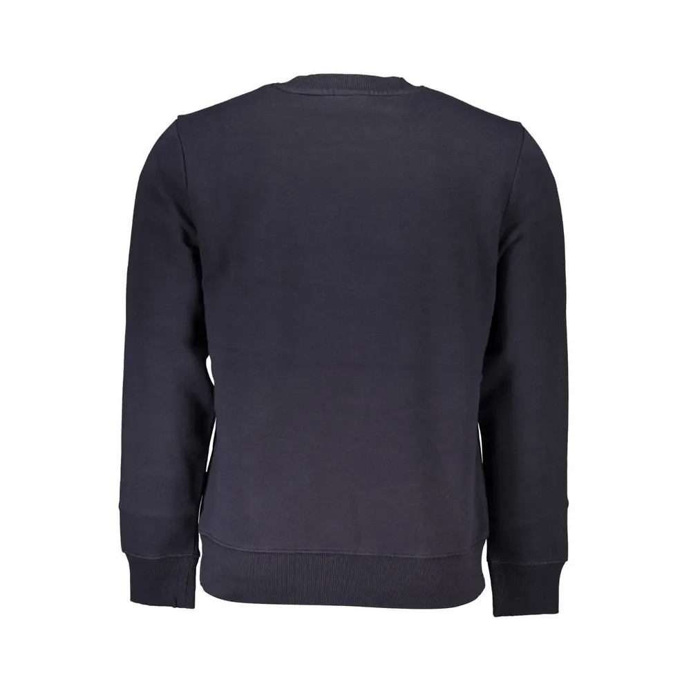 Blue Cotton Sweatshirt for Men - Napapijri - Modalova