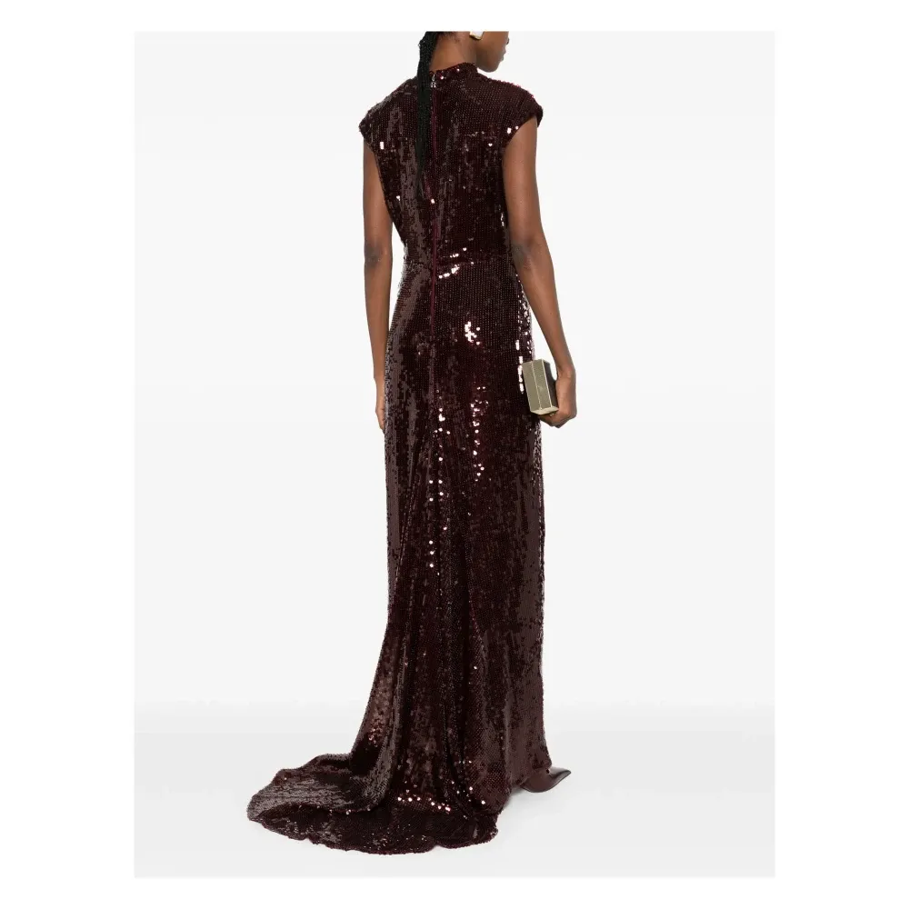 Sequin Cap Sleeve Dress - Rotate Birger Christensen - Modalova