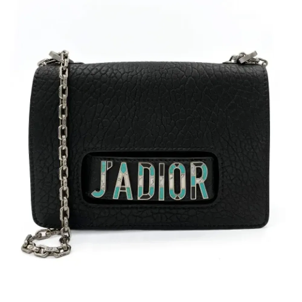 Pre-owned Leather Crossbody Bag - Dior Vintage - Modalova