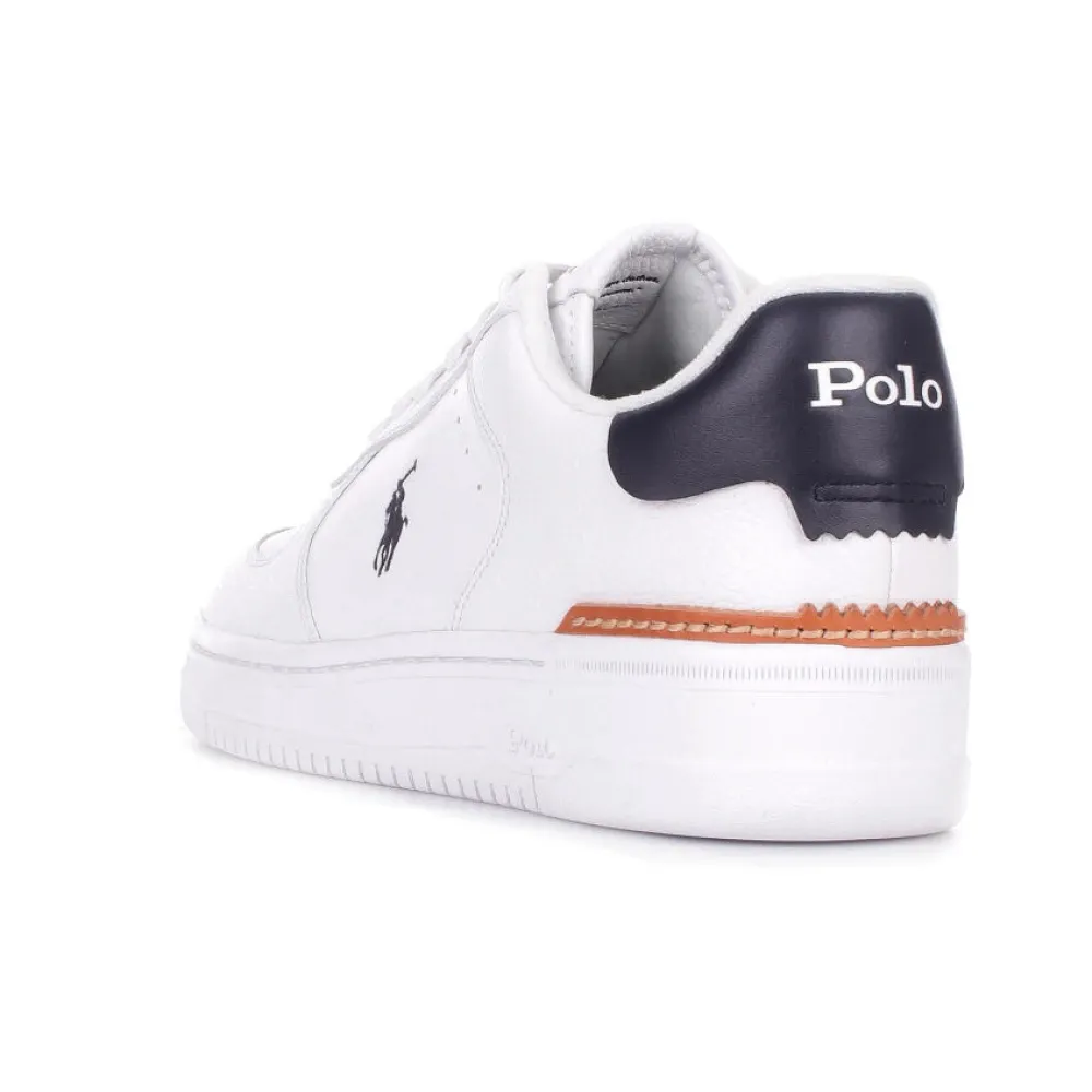 Masters Leather Sneakers - Ralph Lauren - Modalova