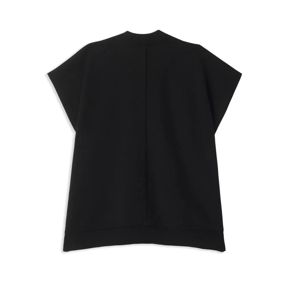 Black Wool Blend Sleeveless Vest - Burberry - Modalova