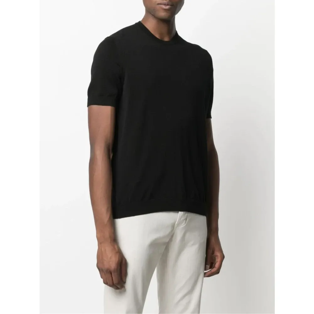 Fine Knit T-Shirt - Drumohr - Modalova