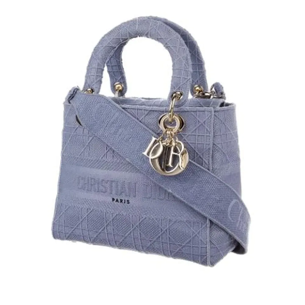 Pre-owned Cotton Handbag - Dior Vintage - Modalova