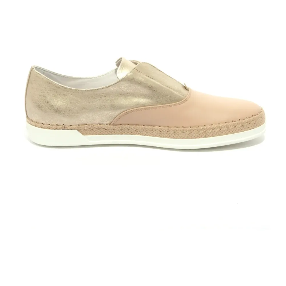 Scarpe in rafia e pelle, Made in Italy - Tod's - Modalova