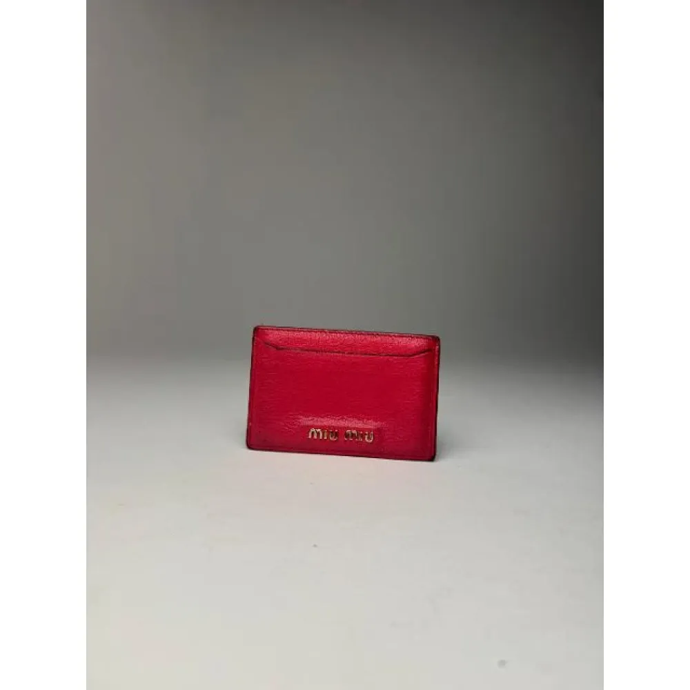 Pre-owned Wallet - Miu Miu Pre-owned - Modalova