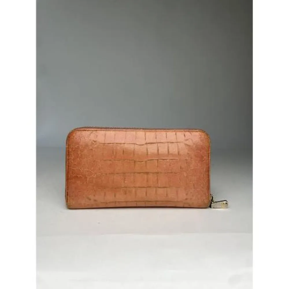 Pre-owned Leather Wallet - Miu Miu Pre-owned - Modalova