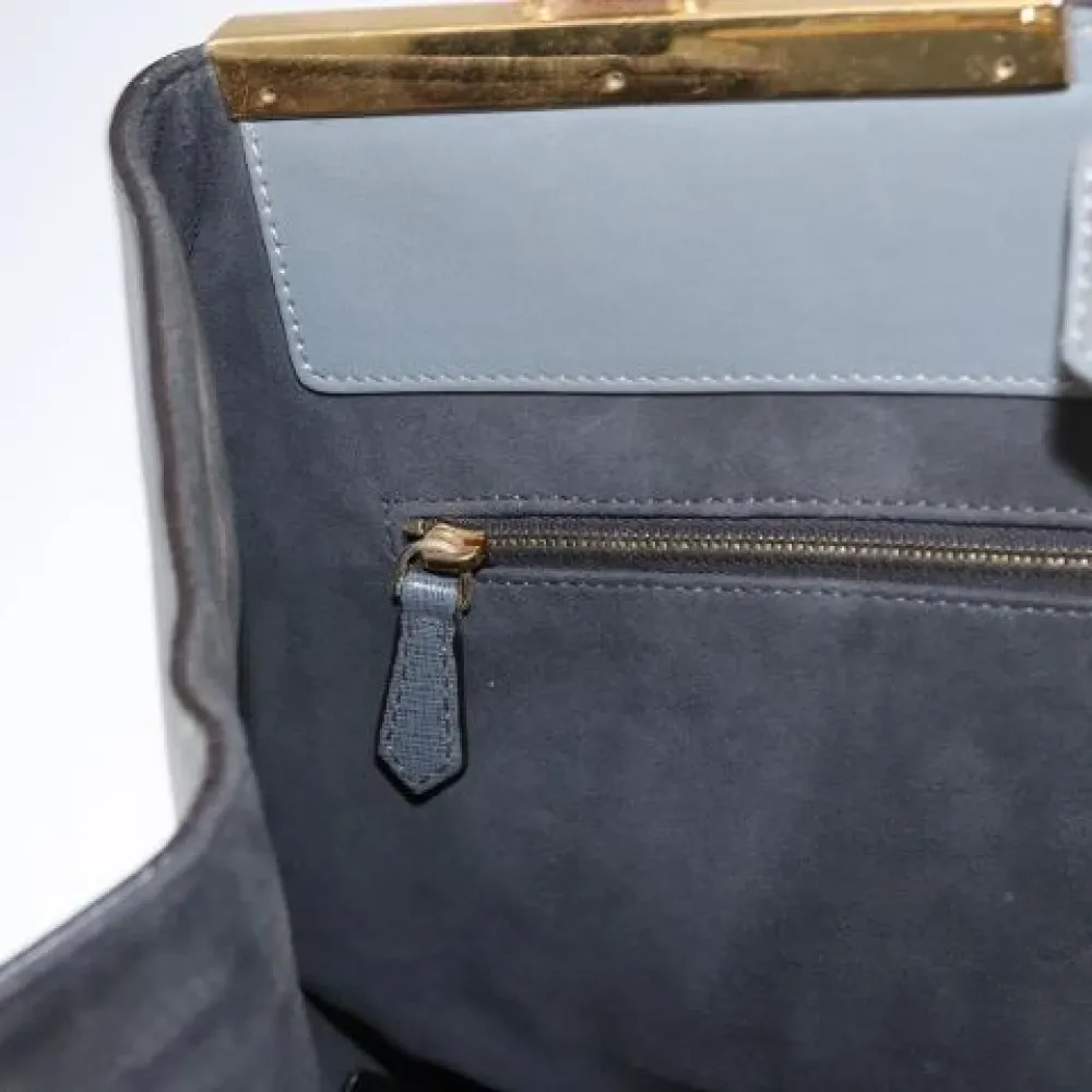 Pre-owned Leather Handbag - Fendi Vintage - Modalova