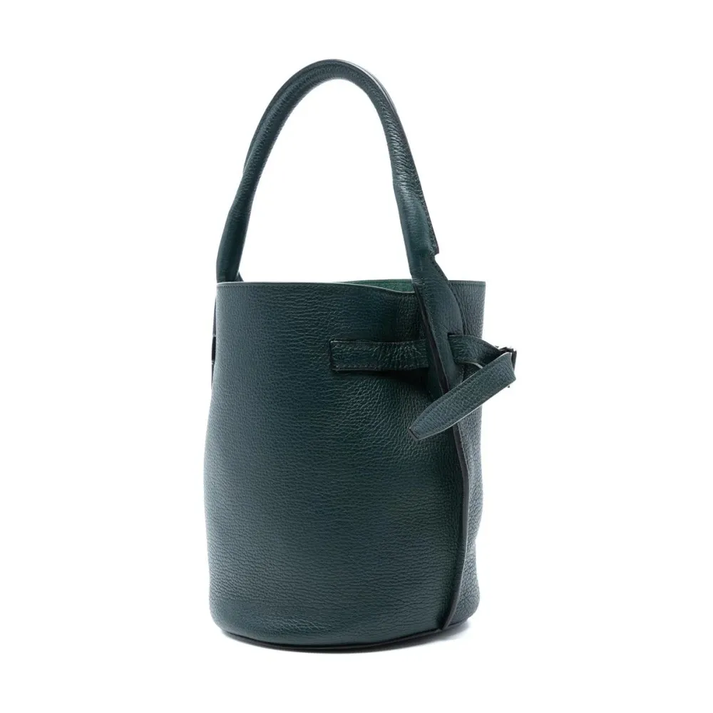 Pre-owned Leather Bucket Bag - Celine Vintage - Modalova