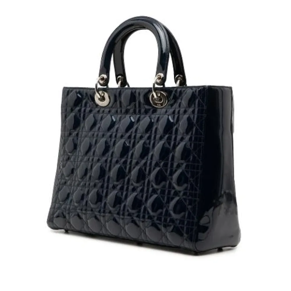 Pre-owned Leather Handbag - Dior Vintage - Modalova